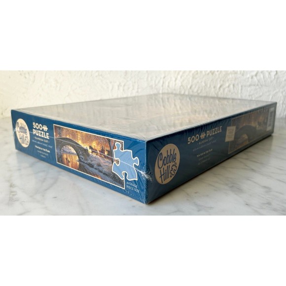 Cobble Hill Winter in the Park 500 Piece Puzzle NEW Sealed - Picture 2 of 4